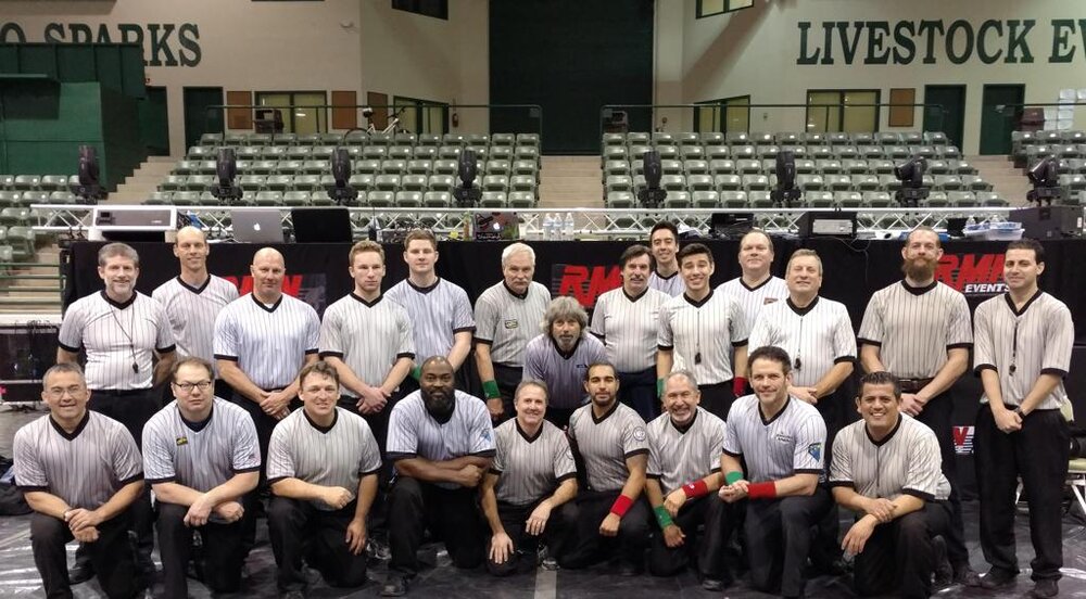 RUMBLE IN RENO OFFICIALS - NV- FEB., 2017